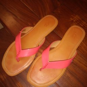 UGG coral sandals